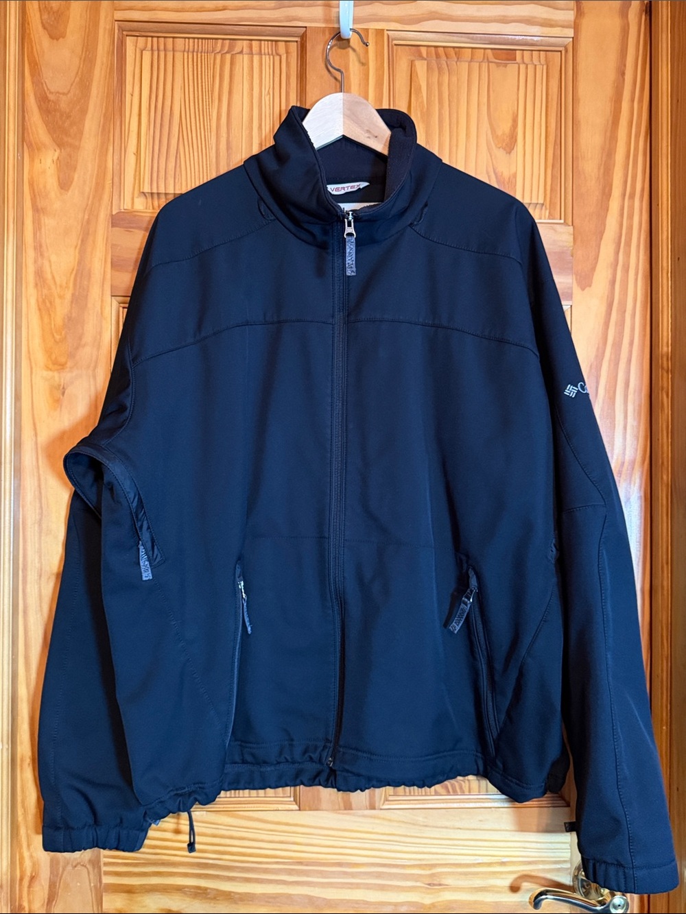 Columbia Vertex Core Interchange Softshell Jacket in black